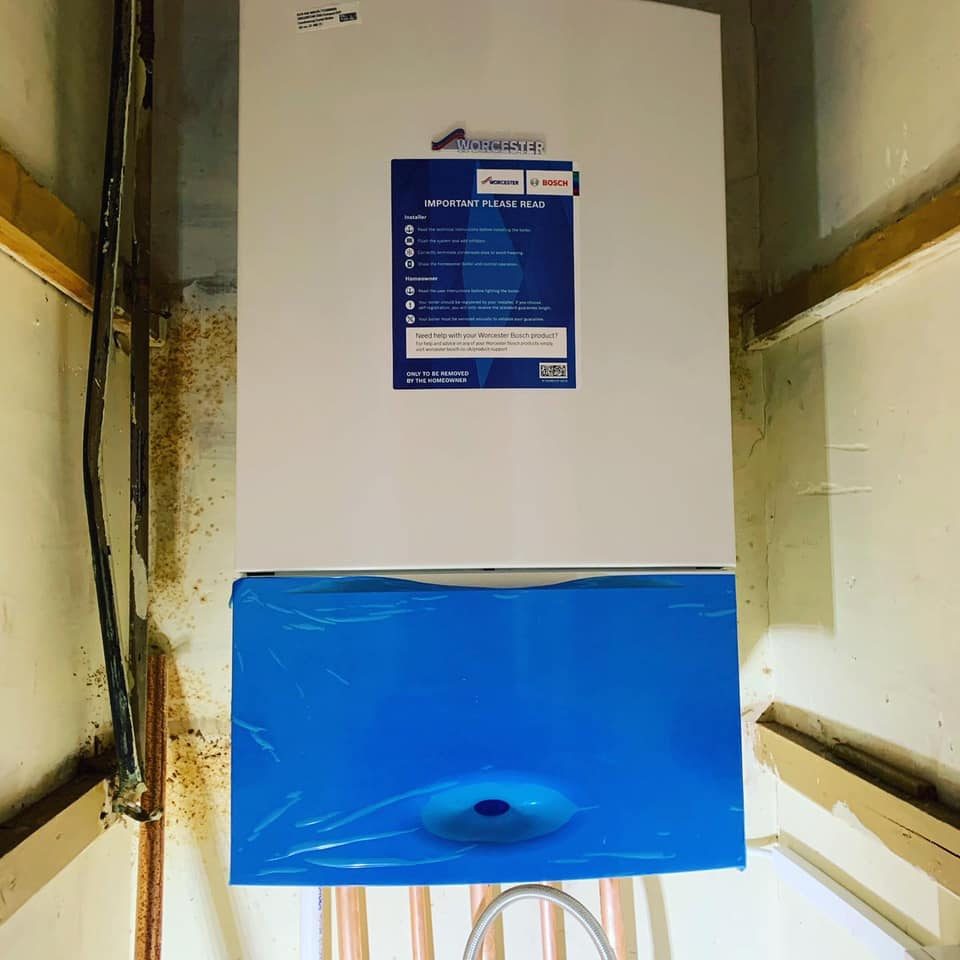 Boiler installation in Bearsden by Young's Plumbing & Heating