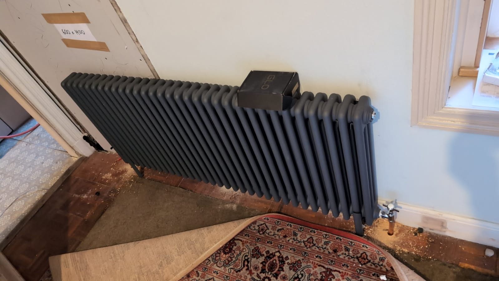 Radiator installation in Glasgow by Young's Plumbing & Heating